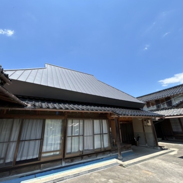 島根県出雲市　茅葺屋根改修工事の画像