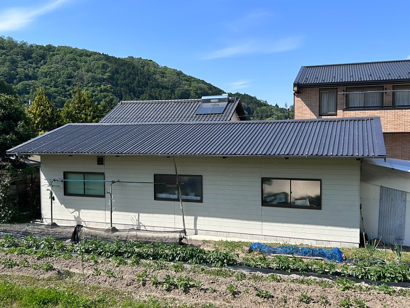 大波スレート屋根の改修工事を行いました！の画像